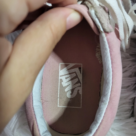 Vans Off the Wall Pink Shoes - Picture 5 of 6